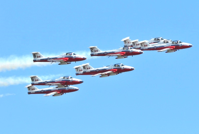  The Snowbirds have been flying since 1971